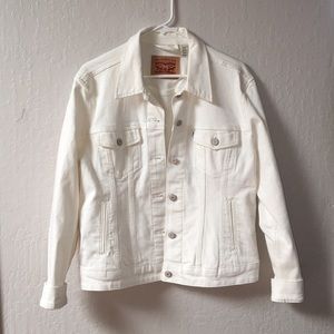 White Jean Jacket